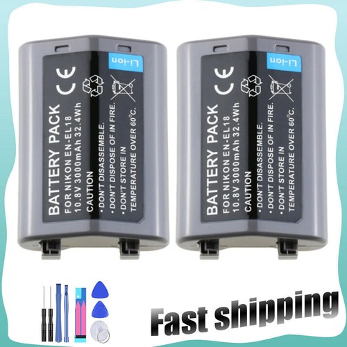 Batteria 3000mah per nikon - 2x,