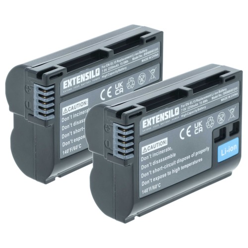 Batteria per nikon d800 - 2x,